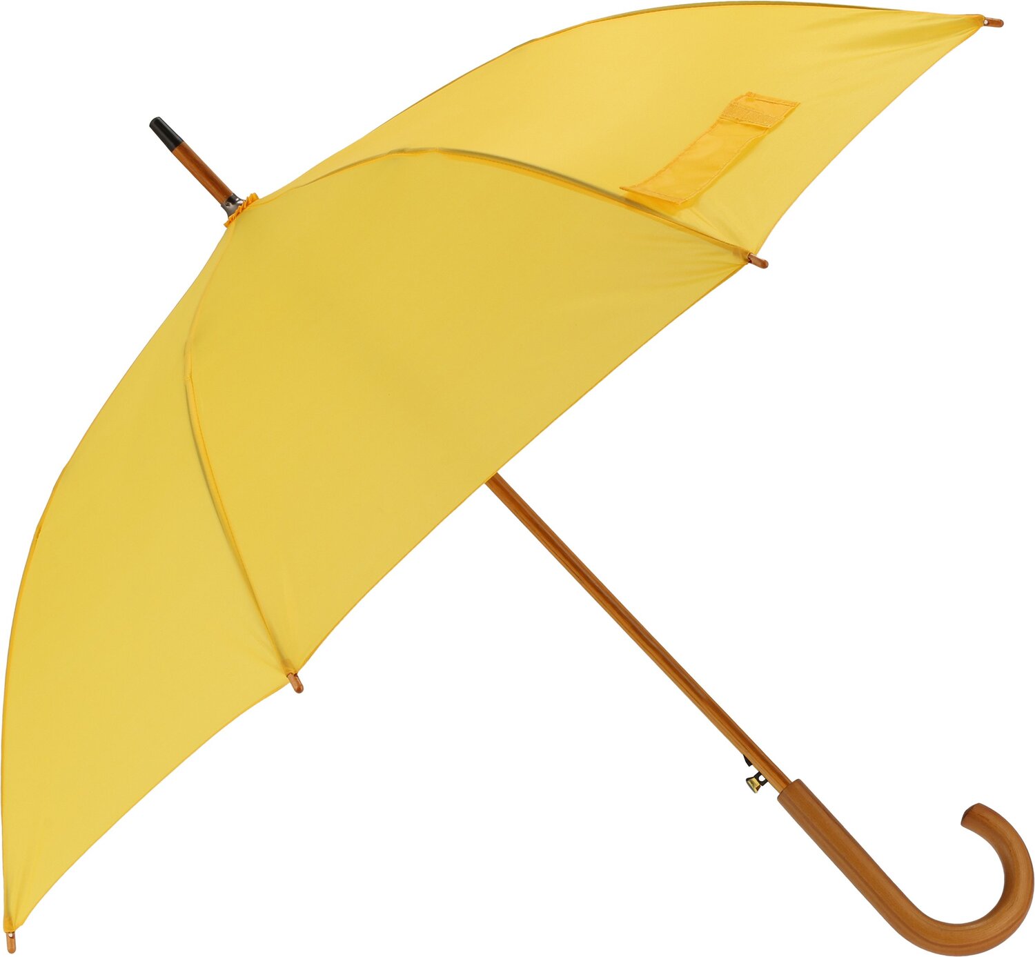 Parasol automatyczny z drewnianą rączką NANCY Ø105 cm - Panel od 100 do 110 cm z nadrukiem logo | VEBI - zdjęcie 82