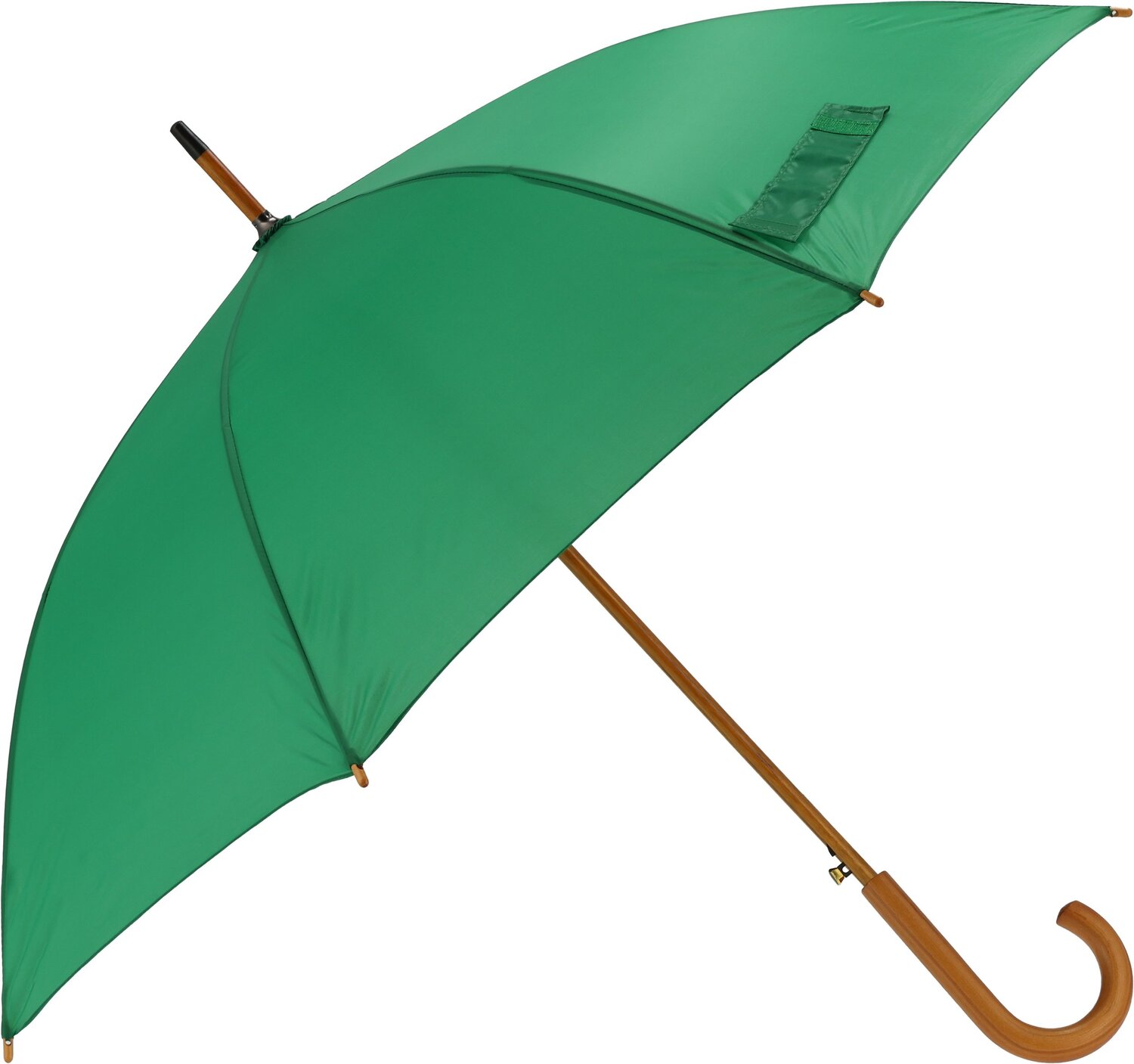 Parasol automatyczny z drewnianą rączką NANCY Ø105 cm - Panel od 100 do 110 cm z nadrukiem logo | VEBI - zdjęcie 77
