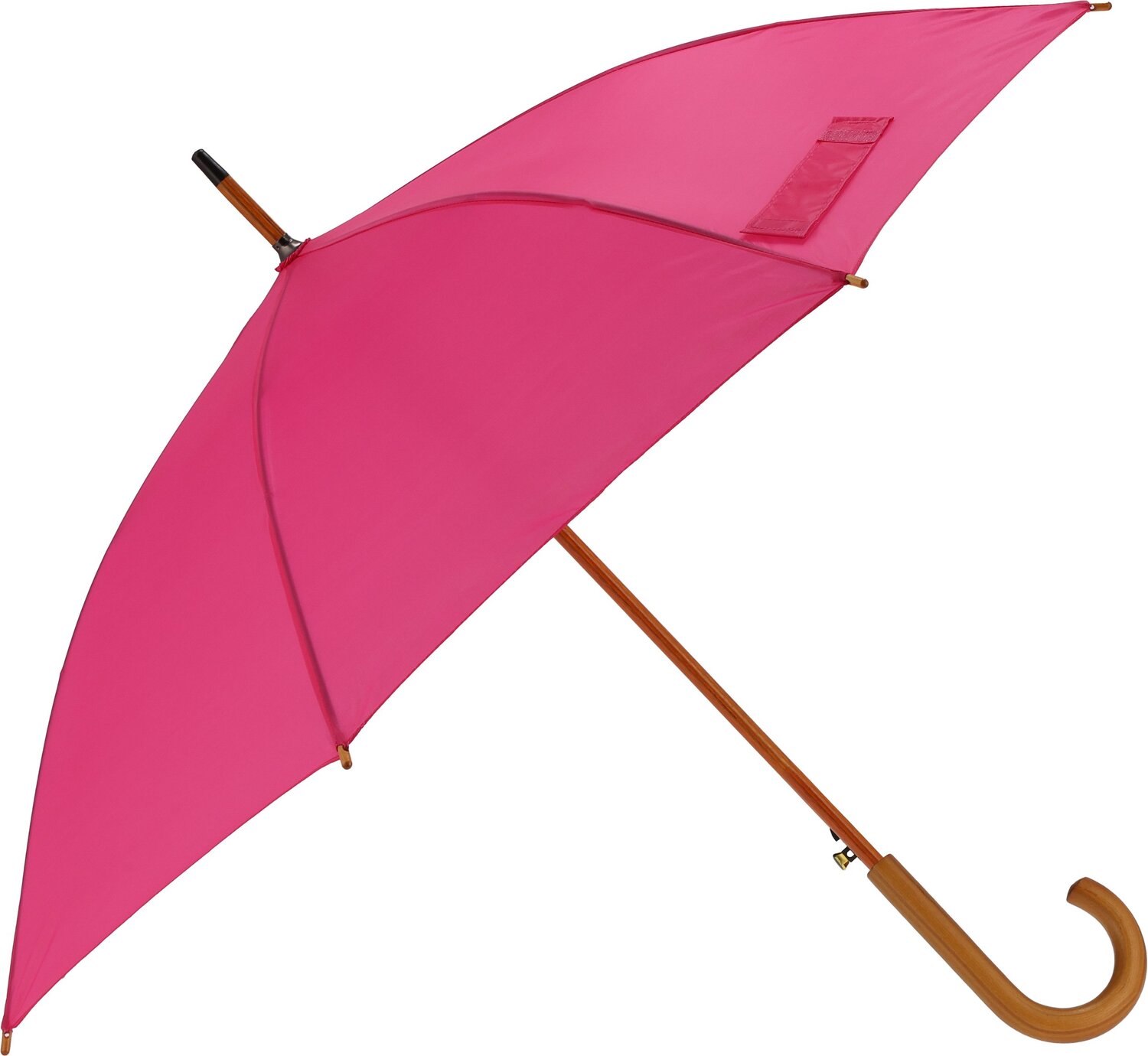 Parasol automatyczny z drewnianą rączką NANCY Ø105 cm - Panel od 100 do 110 cm z nadrukiem logo | VEBI - zdjęcie 66