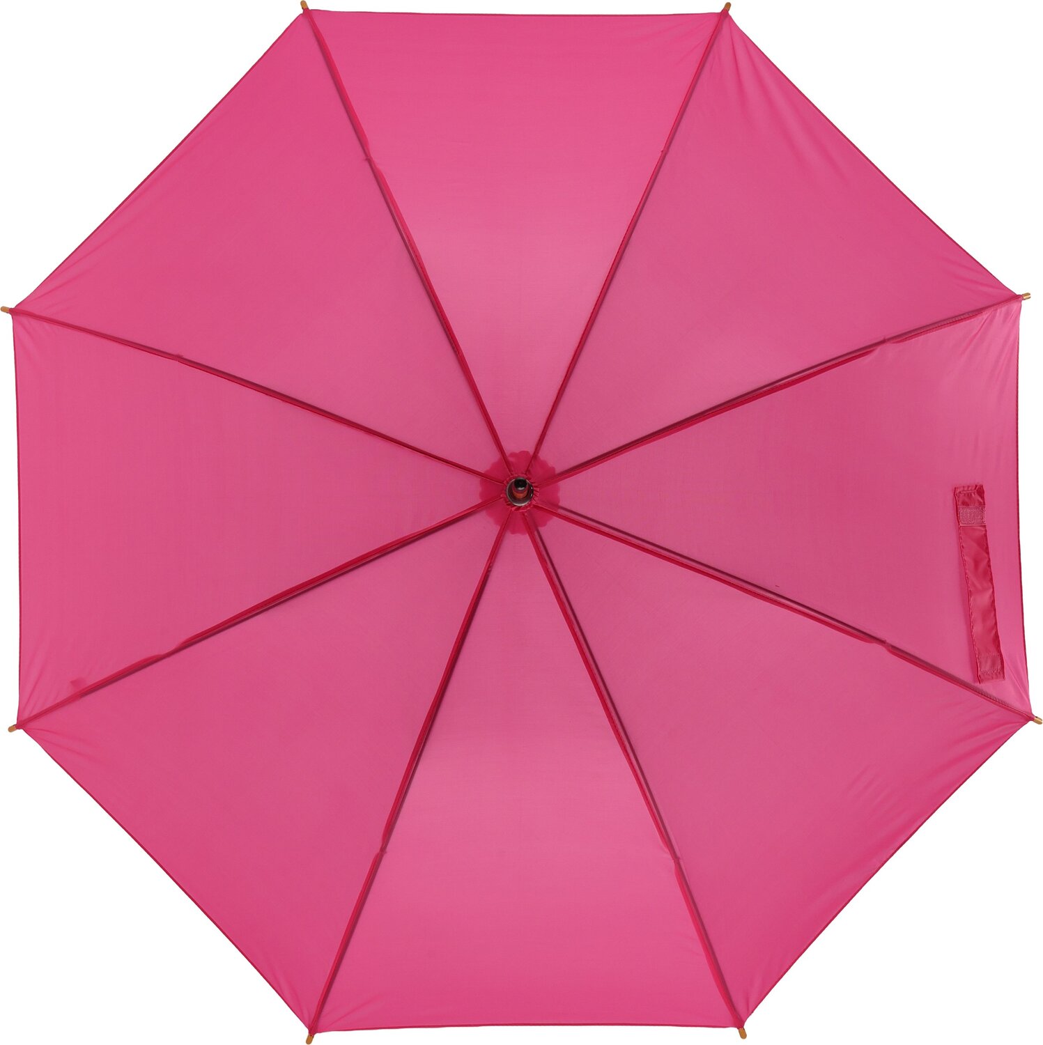 Parasol automatyczny z drewnianą rączką NANCY Ø105 cm - Panel od 100 do 110 cm z nadrukiem logo | VEBI - zdjęcie 67