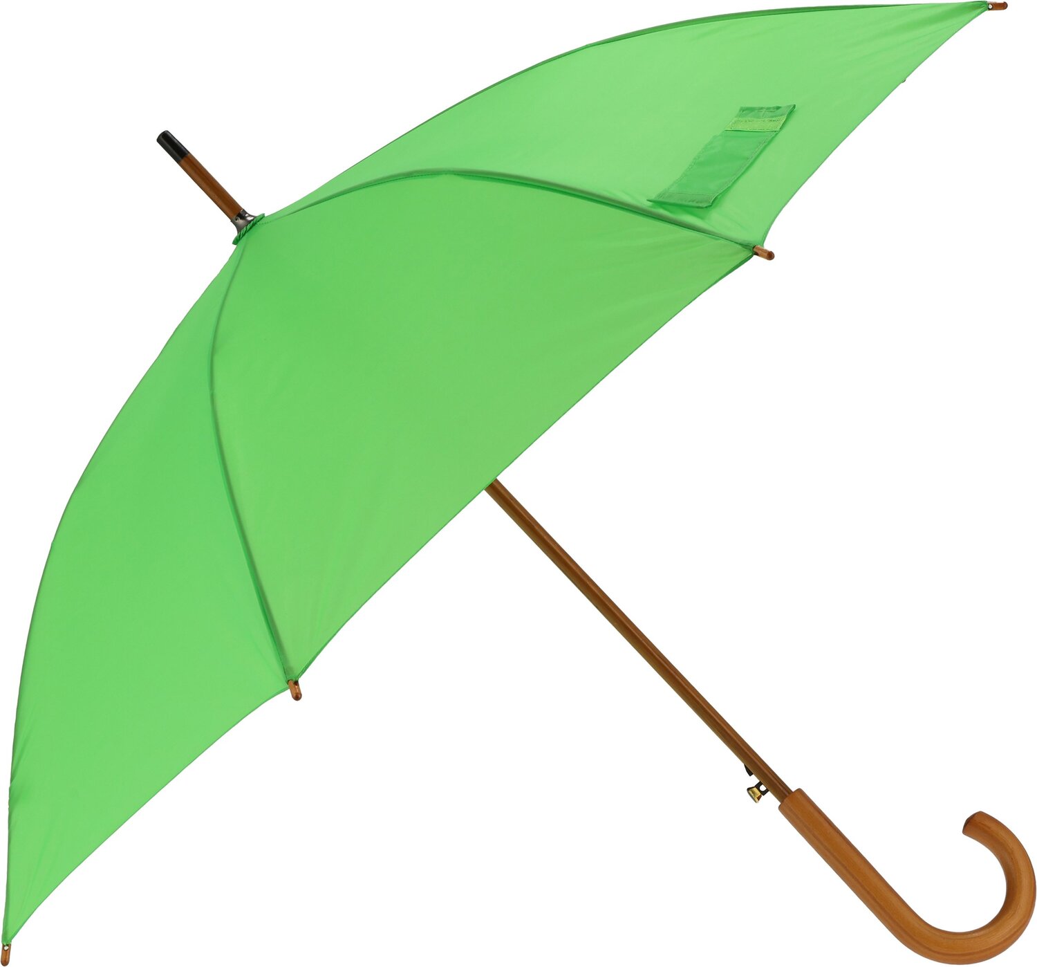 Parasol automatyczny z drewnianą rączką NANCY Ø105 cm - Panel od 100 do 110 cm z nadrukiem logo | VEBI - zdjęcie 49