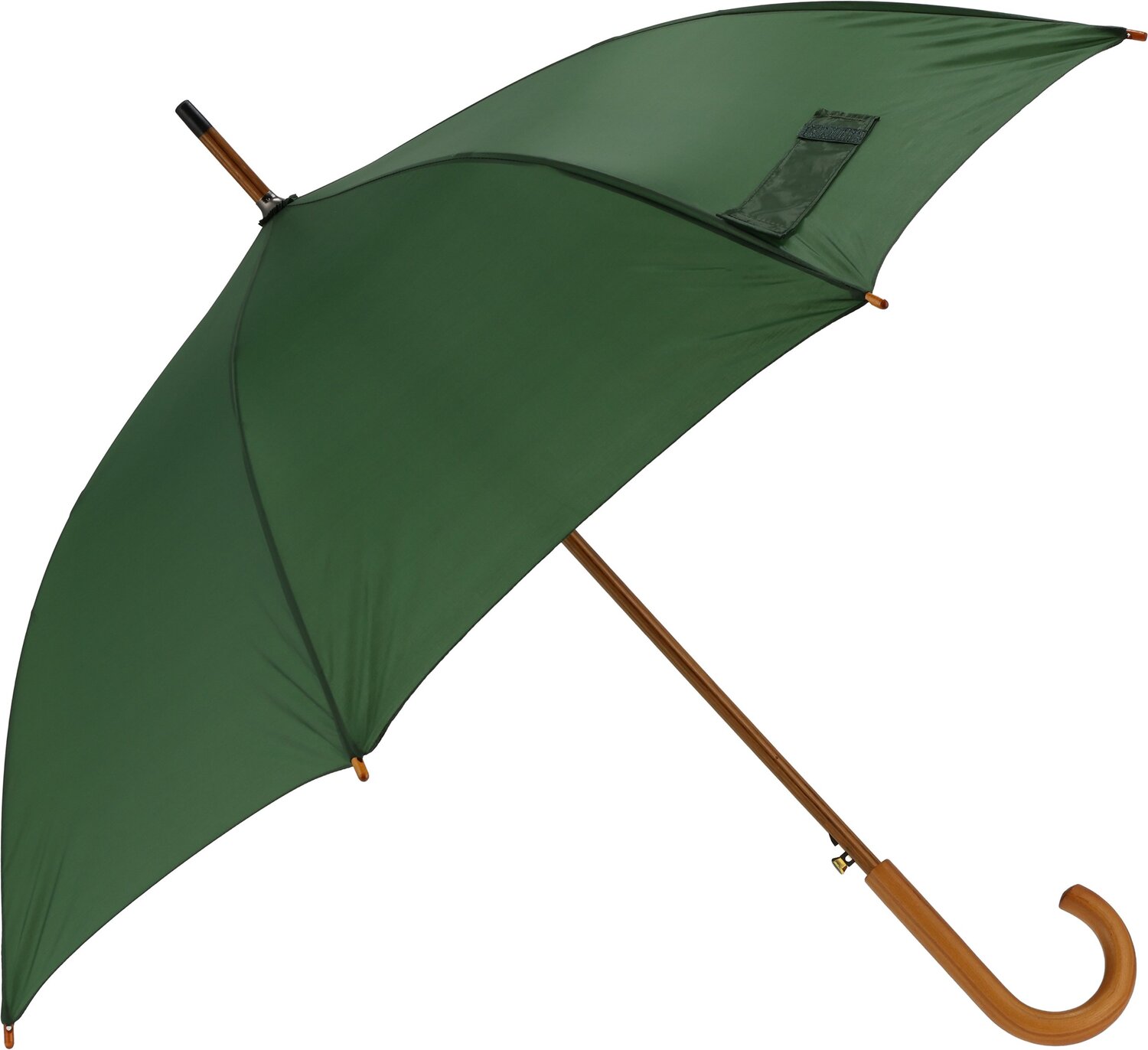 Parasol automatyczny z drewnianą rączką NANCY Ø105 cm - Panel od 100 do 110 cm z nadrukiem logo | VEBI - zdjęcie 19