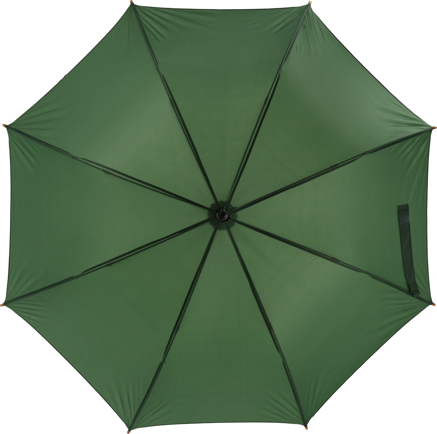 Parasol automatyczny z drewnianą rączką NANCY Ø105 cm - Panel od 100 do 110 cm z nadrukiem logo | VEBI - zdjęcie 20