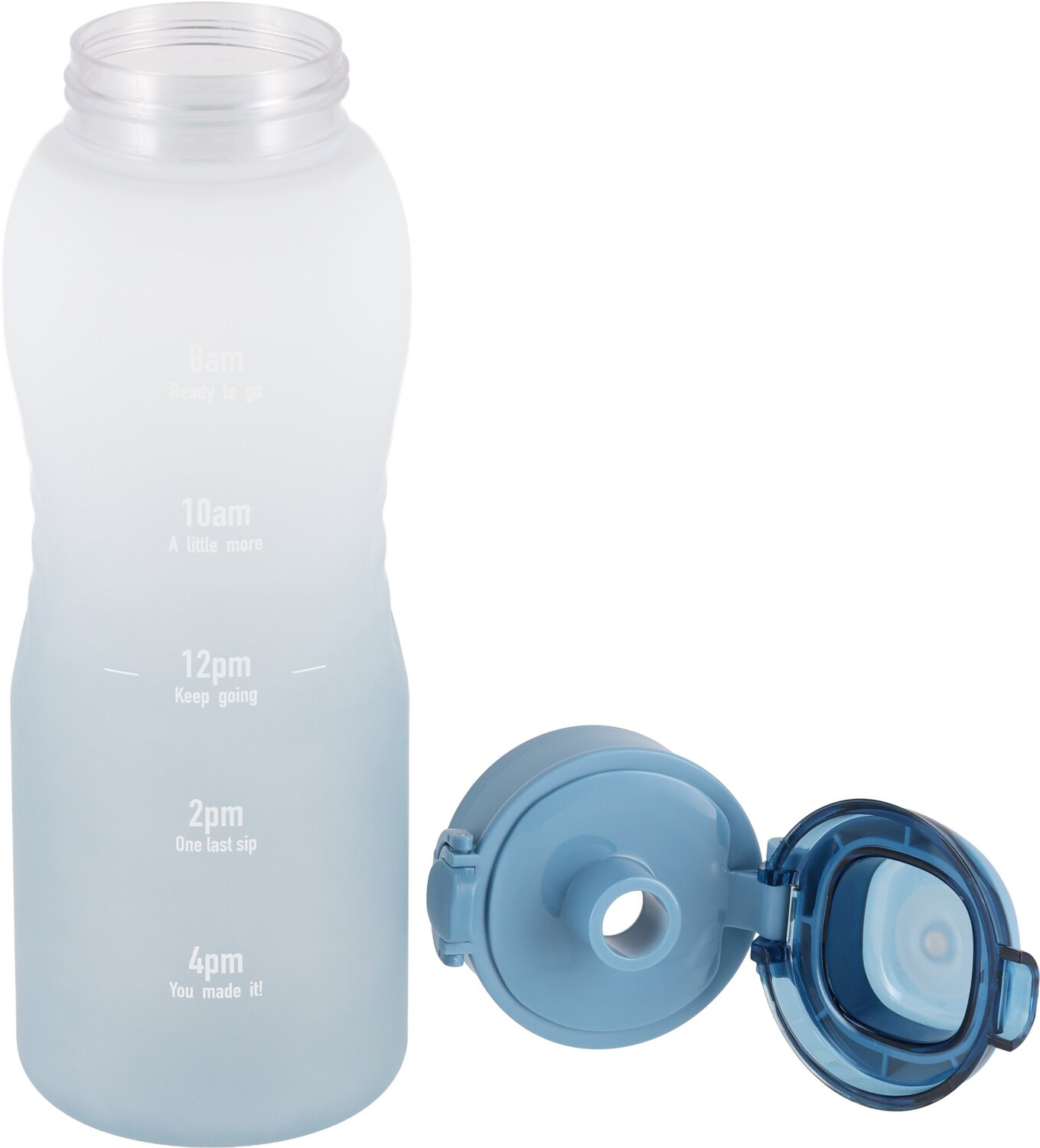 Bidon sportowy Alicante 1500ml z gradientem - tritan bez BPA - Butelki i bidony z nadrukiem logo | VEBI - zdjęcie 7