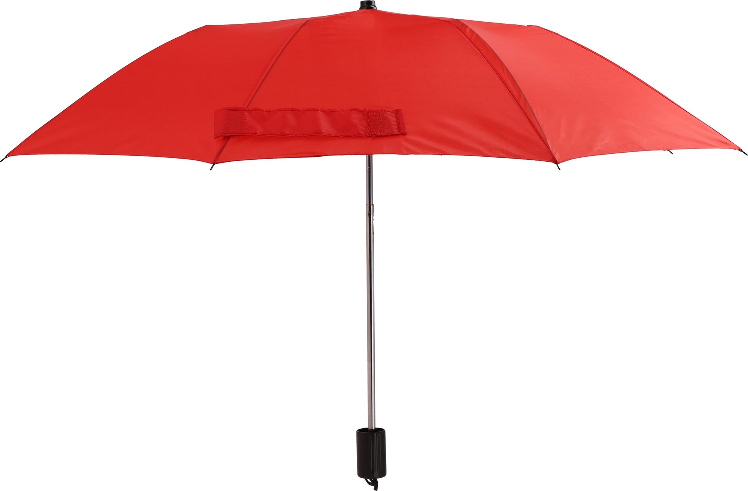 Parasol reklamowy LILLE - kompaktowy z paskiem na rękę - Panel poniżej 100 cm z nadrukiem logo | VEBI - zdjęcie 28