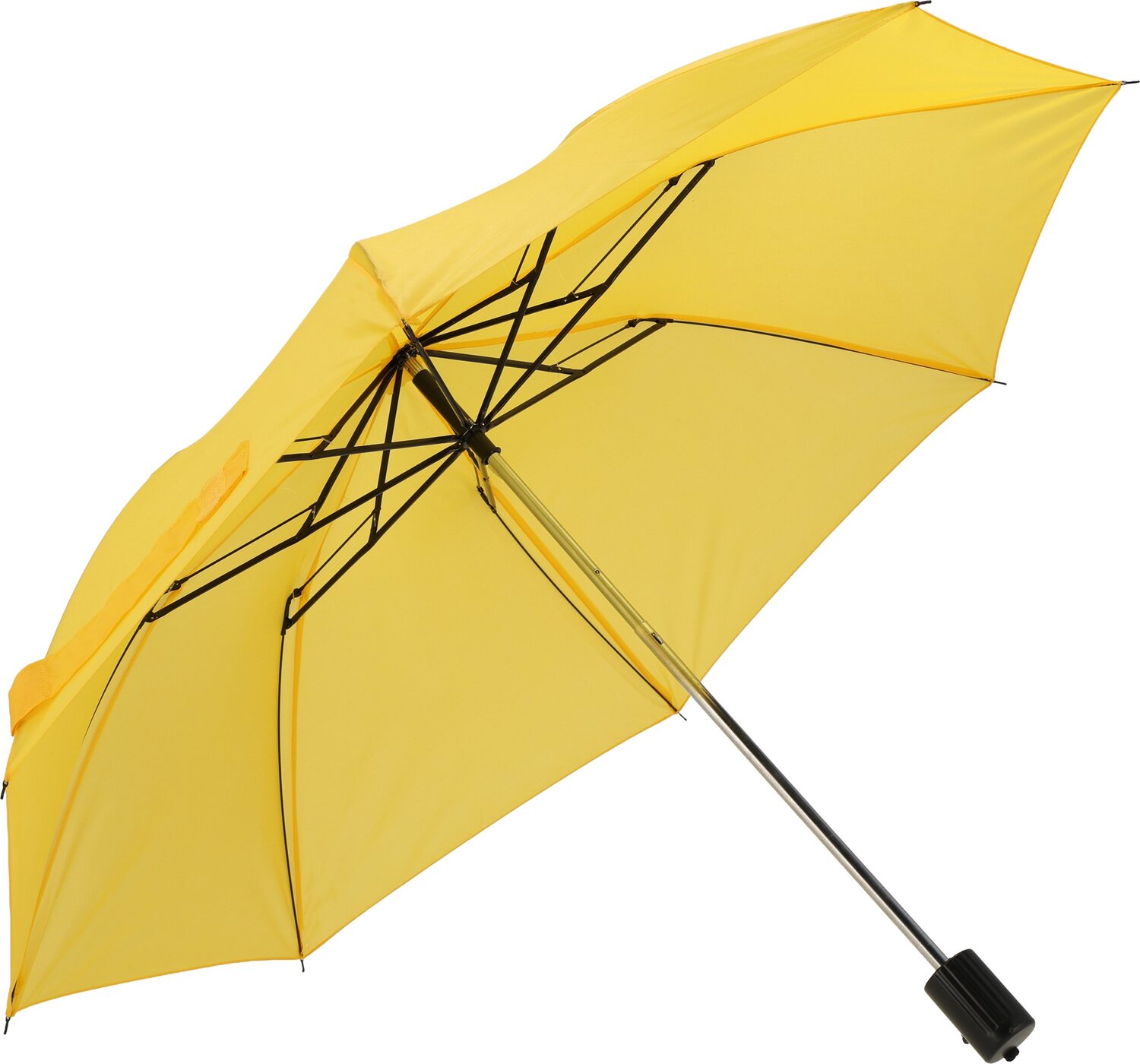 Parasol reklamowy LILLE - kompaktowy z paskiem na rękę - Panel poniżej 100 cm z nadrukiem logo | VEBI - zdjęcie 82