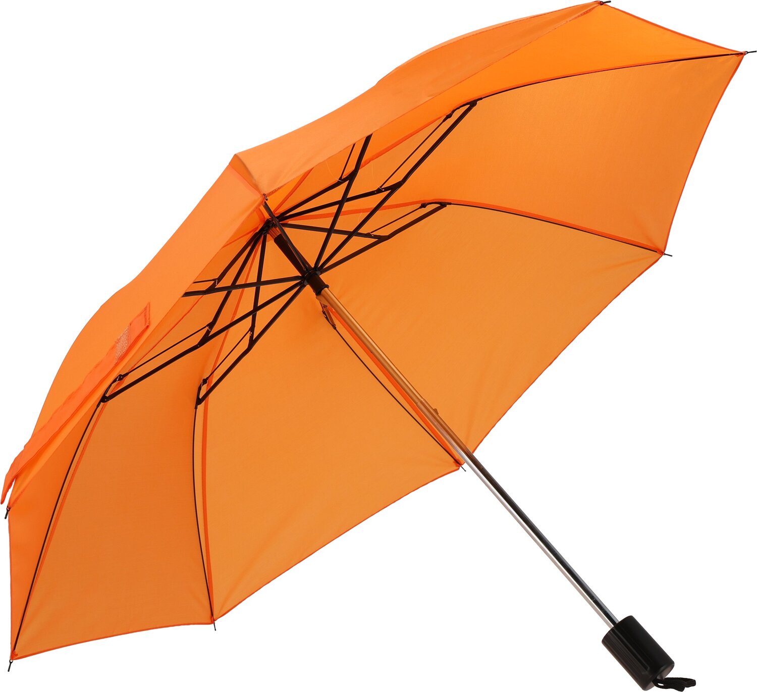 Parasol reklamowy LILLE - kompaktowy z paskiem na rękę - Panel poniżej 100 cm z nadrukiem logo | VEBI - zdjęcie 59