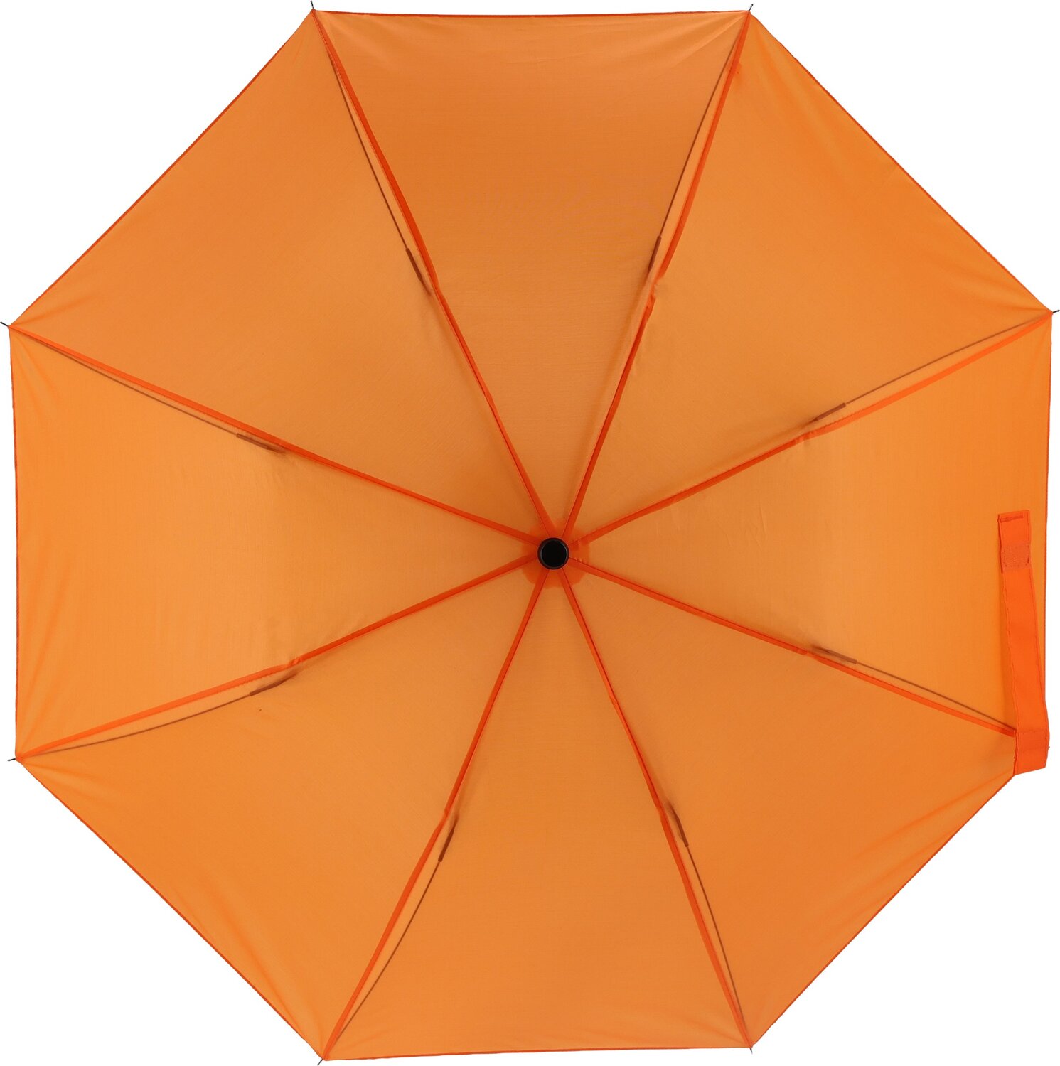 Parasol reklamowy LILLE - kompaktowy z paskiem na rękę - Panel poniżej 100 cm z nadrukiem logo | VEBI - zdjęcie 60