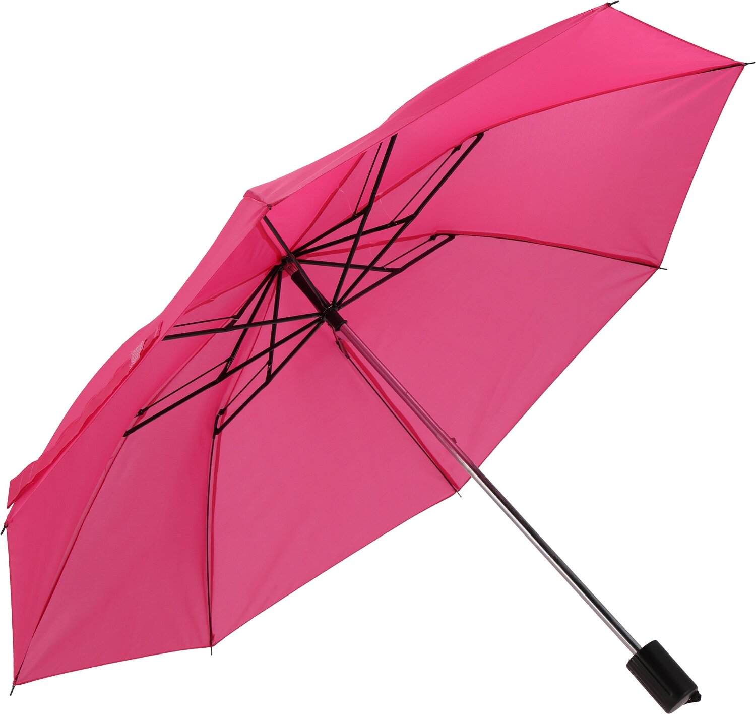 Parasol reklamowy LILLE - kompaktowy z paskiem na rękę - Panel poniżej 100 cm z nadrukiem logo | VEBI - zdjęcie 65