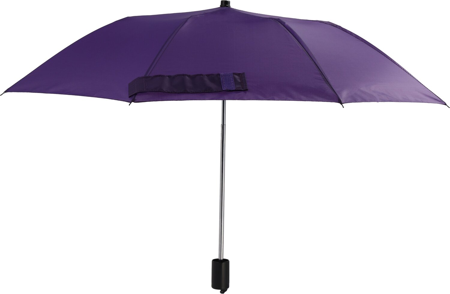 Parasol reklamowy LILLE - kompaktowy z paskiem na rękę - Panel poniżej 100 cm z nadrukiem logo | VEBI - zdjęcie 33