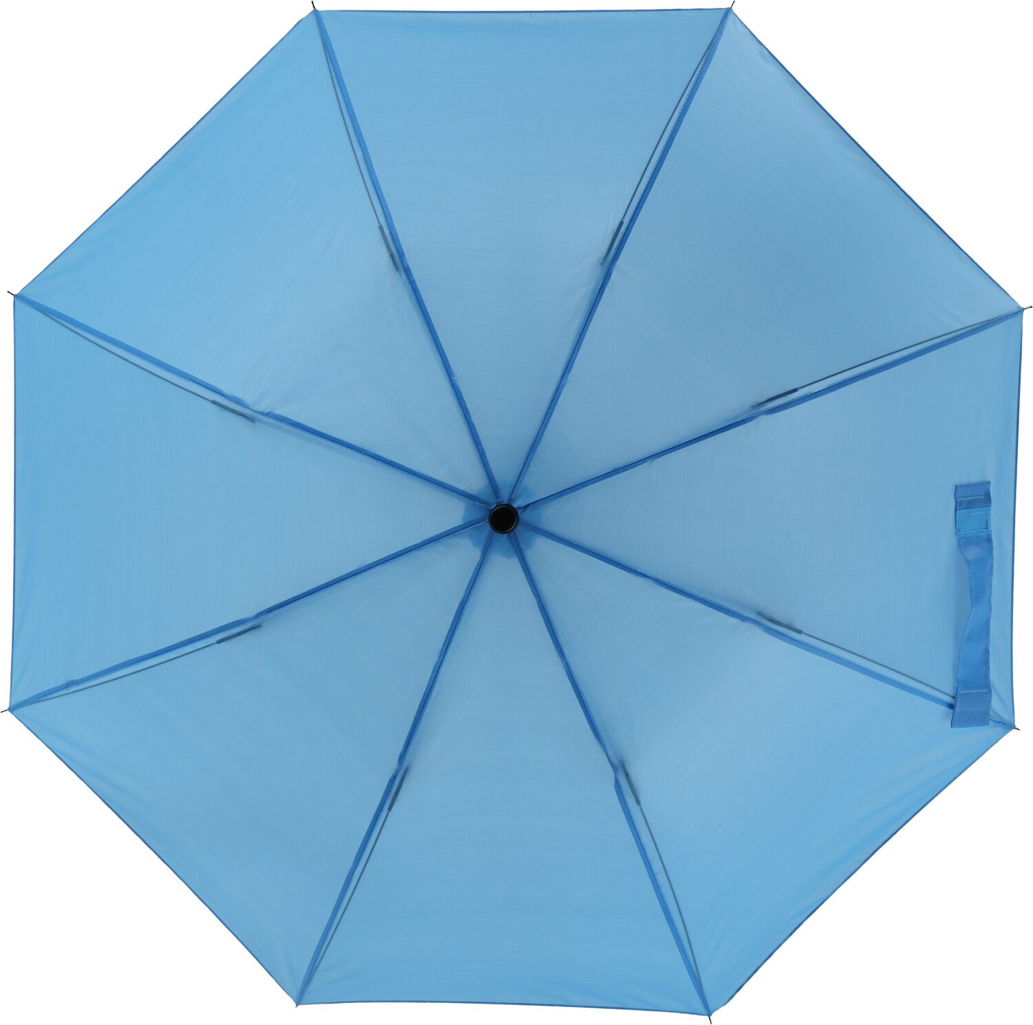 Parasol reklamowy LILLE - kompaktowy z paskiem na rękę - Panel poniżej 100 cm z nadrukiem logo | VEBI - zdjęcie 44
