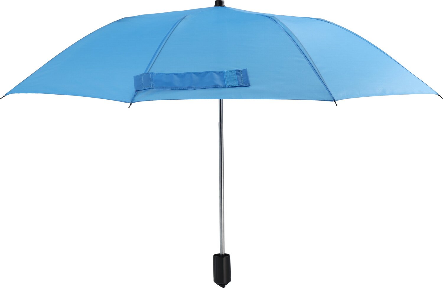 Parasol reklamowy LILLE - kompaktowy z paskiem na rękę - Panel poniżej 100 cm z nadrukiem logo | VEBI - zdjęcie 45