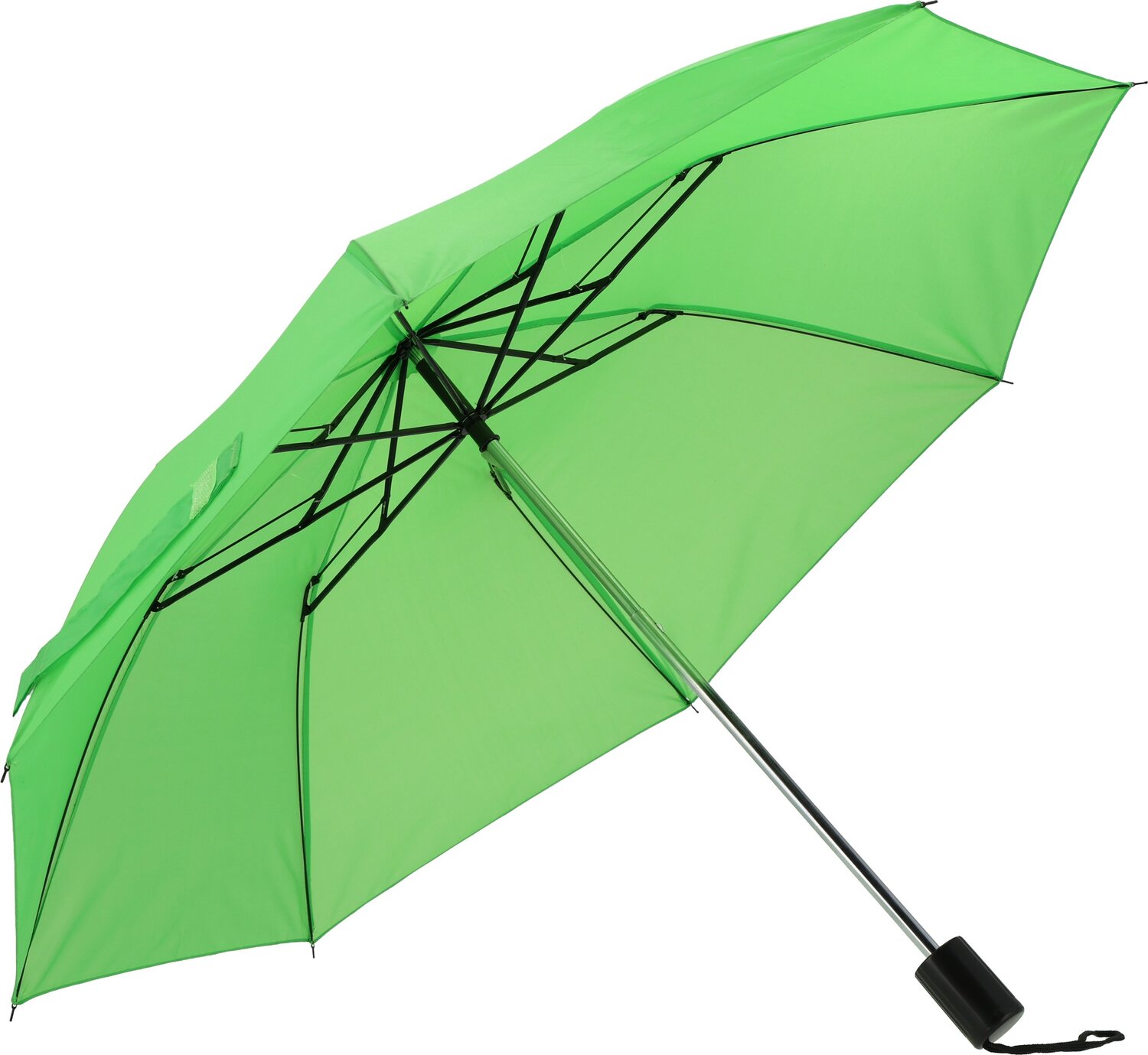 Parasol reklamowy LILLE - kompaktowy z paskiem na rękę - Panel poniżej 100 cm z nadrukiem logo | VEBI - zdjęcie 48