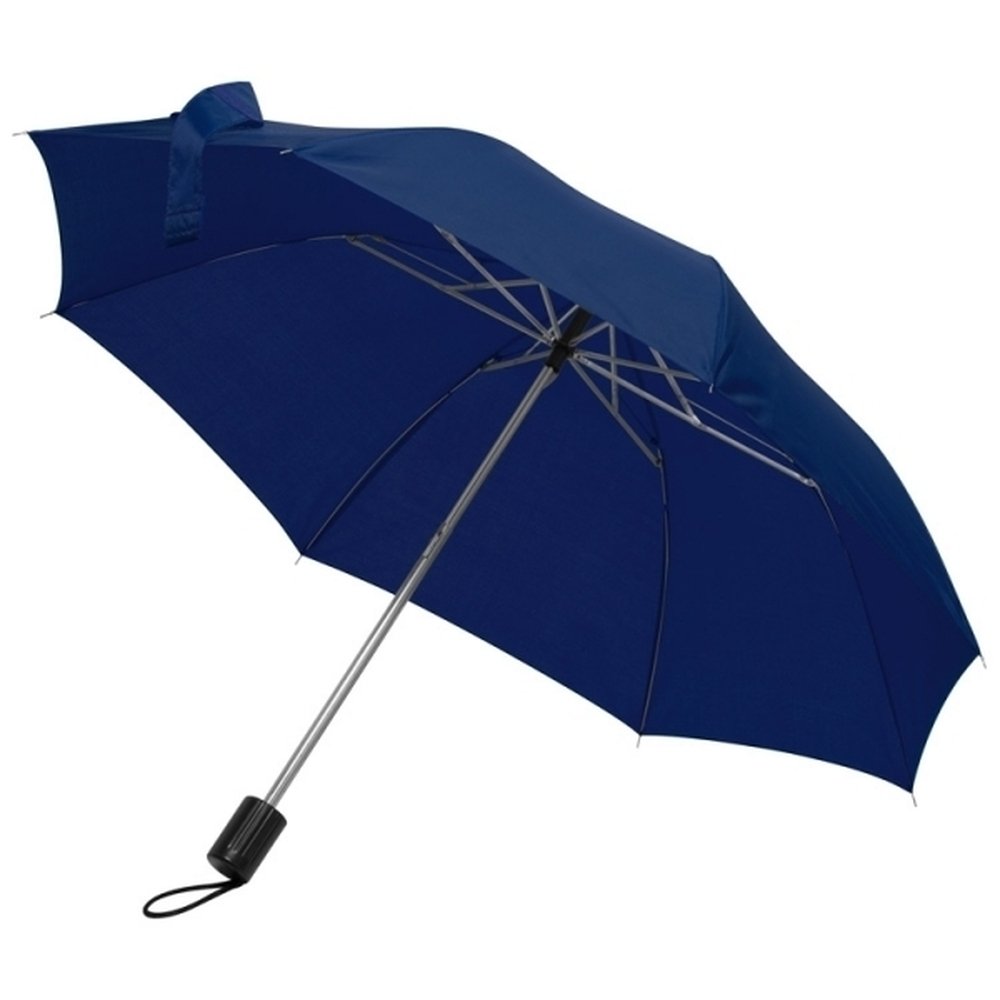 Parasol reklamowy LILLE - kompaktowy z paskiem na rękę - Panel poniżej 100 cm z nadrukiem logo | VEBI - zdjęcie 42