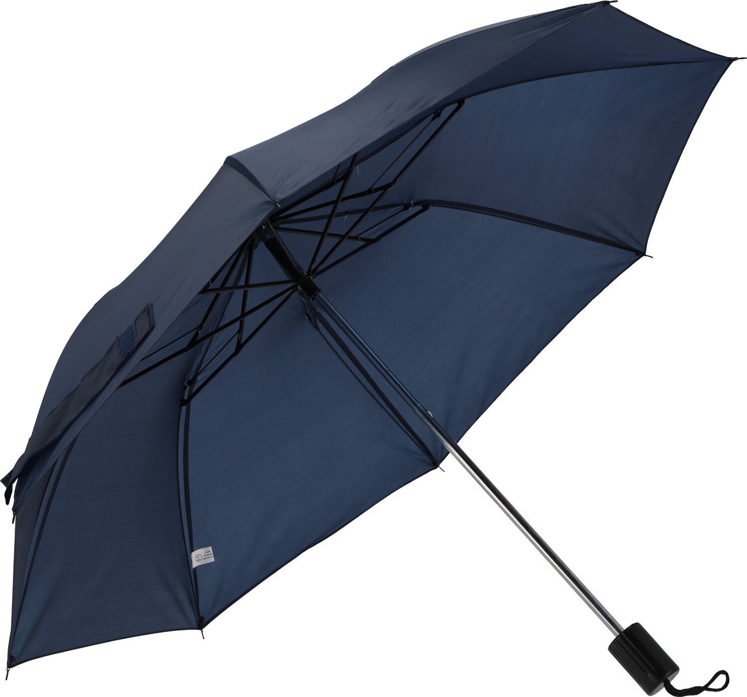 Parasol reklamowy LILLE - kompaktowy z paskiem na rękę - Panel poniżej 100 cm z nadrukiem logo | VEBI - zdjęcie 37