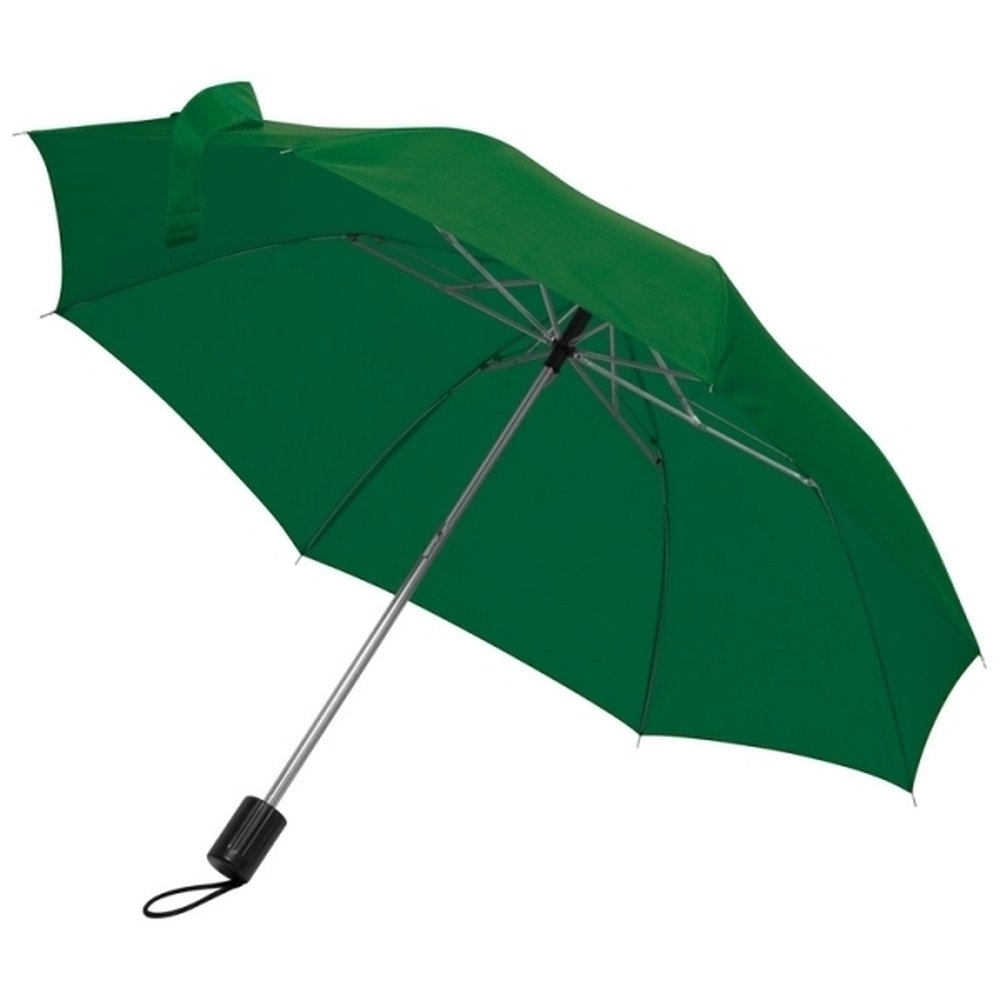 Parasol reklamowy LILLE - kompaktowy z paskiem na rękę - Panel poniżej 100 cm z nadrukiem logo | VEBI - zdjęcie 19