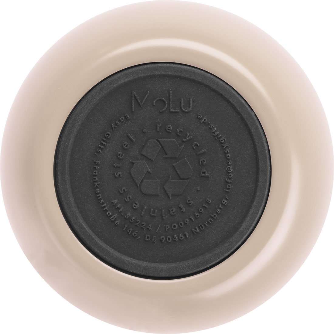 Kubek termiczny PALM BAY ze szklanym wkładem 350ml - Podróże i rekreacja z nadrukiem logo | VEBI - zdjęcie 2
