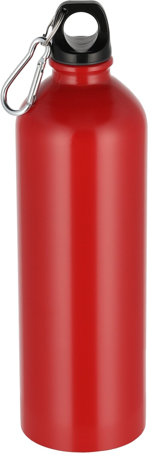 Stalowa butelka turystyczna z karabińczykiem 750ml OSTROV - Akcesoria sportowe z nadrukiem logo | VEBI - zdjęcie 26
