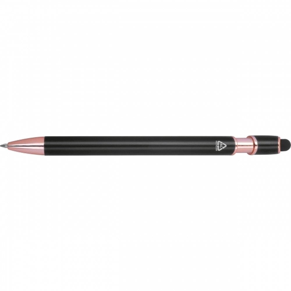 Długopis żelowy z recyklingu BELO HORIZONTE z touch pen - Touch pen z nadrukiem logo | VEBI - zdjęcie 8