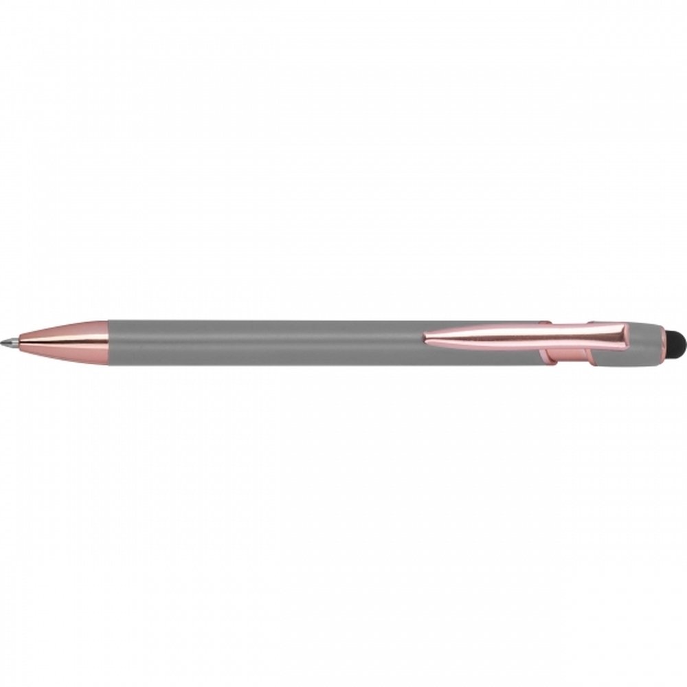 Długopis żelowy z recyklingu BELO HORIZONTE z touch pen - Touch pen z nadrukiem logo | VEBI - zdjęcie 23