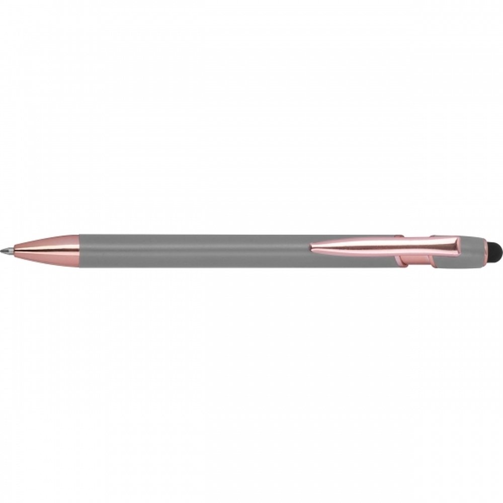 Długopis żelowy z recyklingu BELO HORIZONTE z touch pen - Touch pen z nadrukiem logo | VEBI - zdjęcie 19