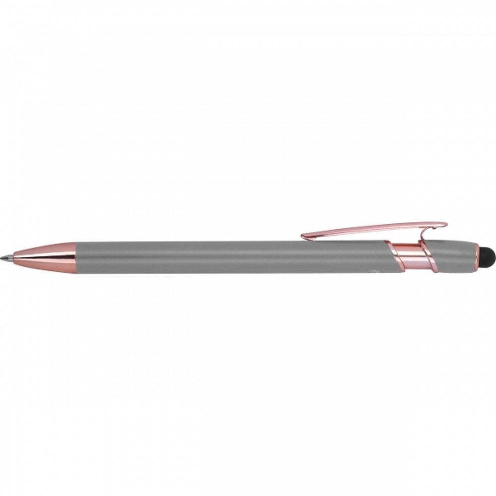 Długopis żelowy z recyklingu BELO HORIZONTE z touch pen - Touch pen z nadrukiem logo | VEBI - zdjęcie 20