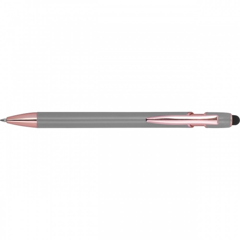 Długopis żelowy z recyklingu BELO HORIZONTE z touch pen - Touch pen z nadrukiem logo | VEBI - zdjęcie 21
