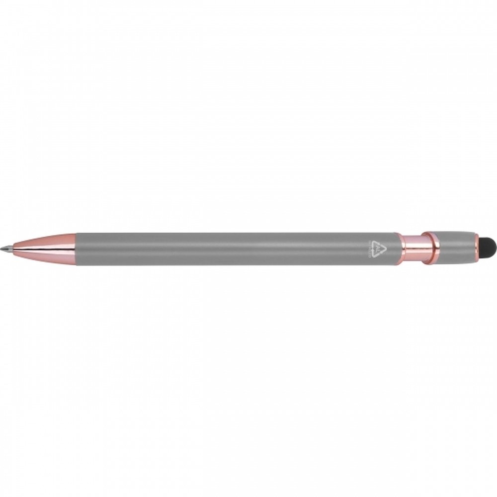 Długopis żelowy z recyklingu BELO HORIZONTE z touch pen - Touch pen z nadrukiem logo | VEBI - zdjęcie 22