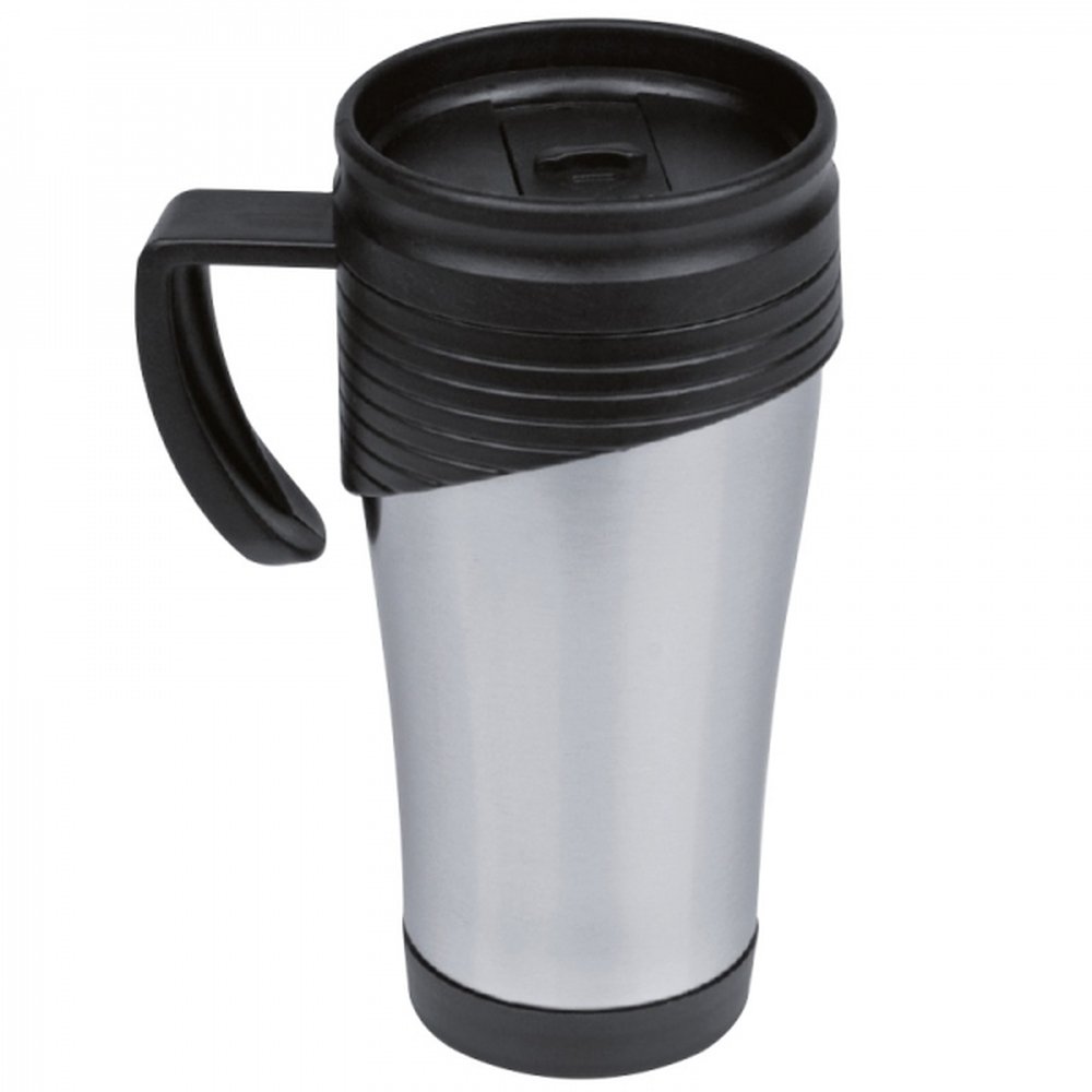 Kubek termiczny EL PASO 400ml z grawerem logo, stalowy - Kubki i butelki termiczne z nadrukiem logo | VEBI - zdjęcie 4