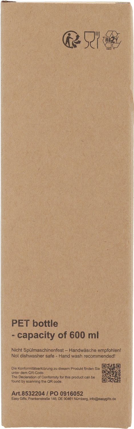 Butelka READING 600ml z soft-touch i uchwytem - Akcesoria sportowe z nadrukiem logo | VEBI - zdjęcie 49