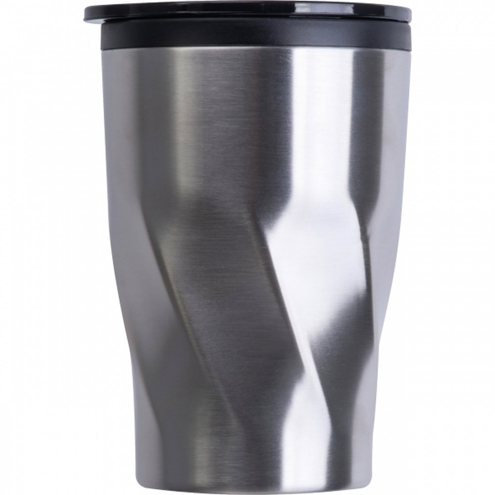Kubek termiczny BERKELEY 350ml - stalowy z logo firmy - Akcesoria podróżne z nadrukiem logo | VEBI - zdjęcie 4