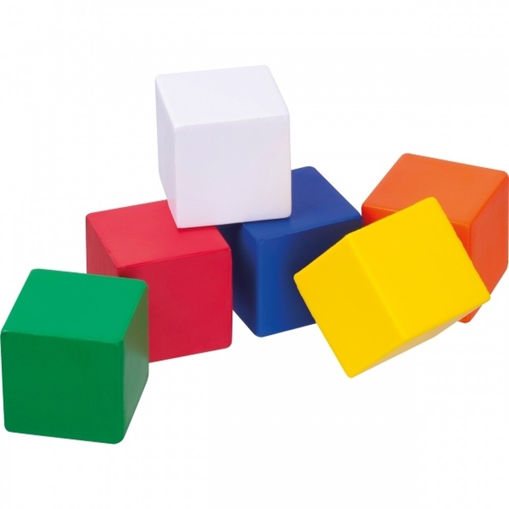Kostka antystresowa DIJON 4,4 cm - Antystresy z nadrukiem logo | VEBI - zdjęcie 8