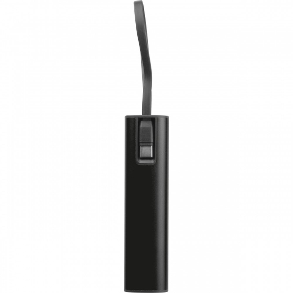 Aluminiowy power bank DONCASTER 5000 mAh z wyświetlaczem - Power banki z nadrukiem logo | VEBI - zdjęcie 10