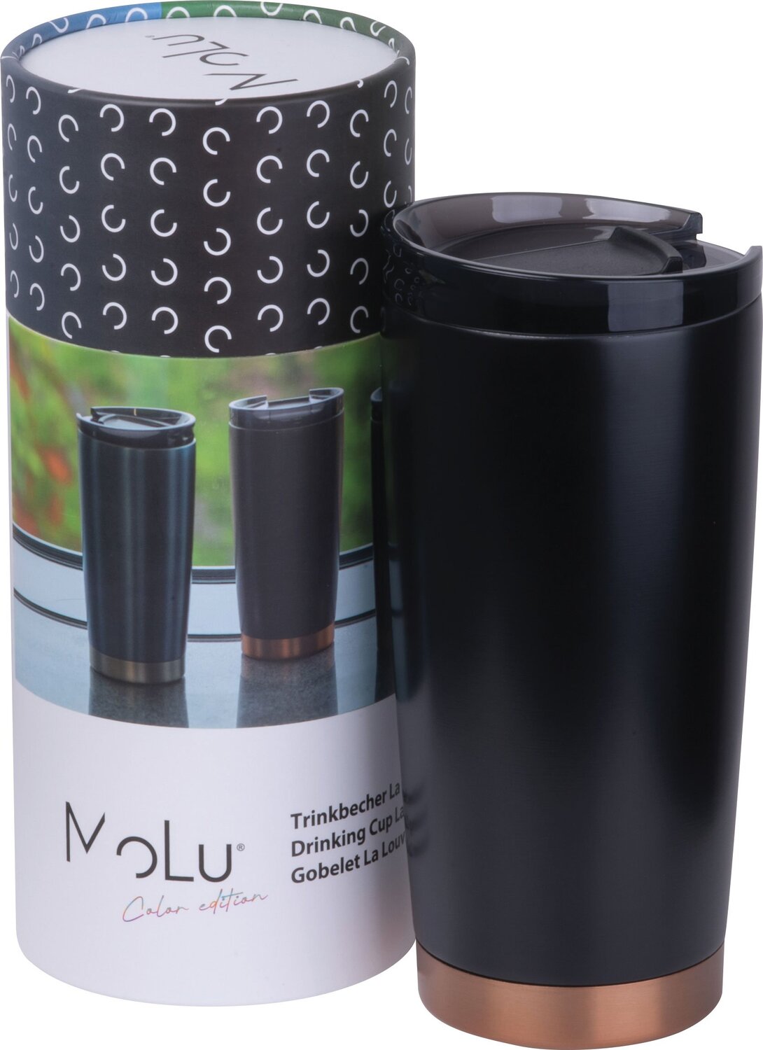 Kubek termiczny LA LOUVIERE MoLu 540ml - elegancja w drodze - Jedzenie i picie z nadrukiem logo | VEBI - zdjęcie 7