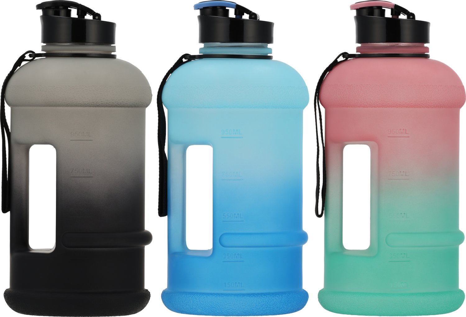 Butelka sportowa Gainesville 1300ml z miarką i logo firmy - Akcesoria sportowe z nadrukiem logo | VEBI - zdjęcie 37