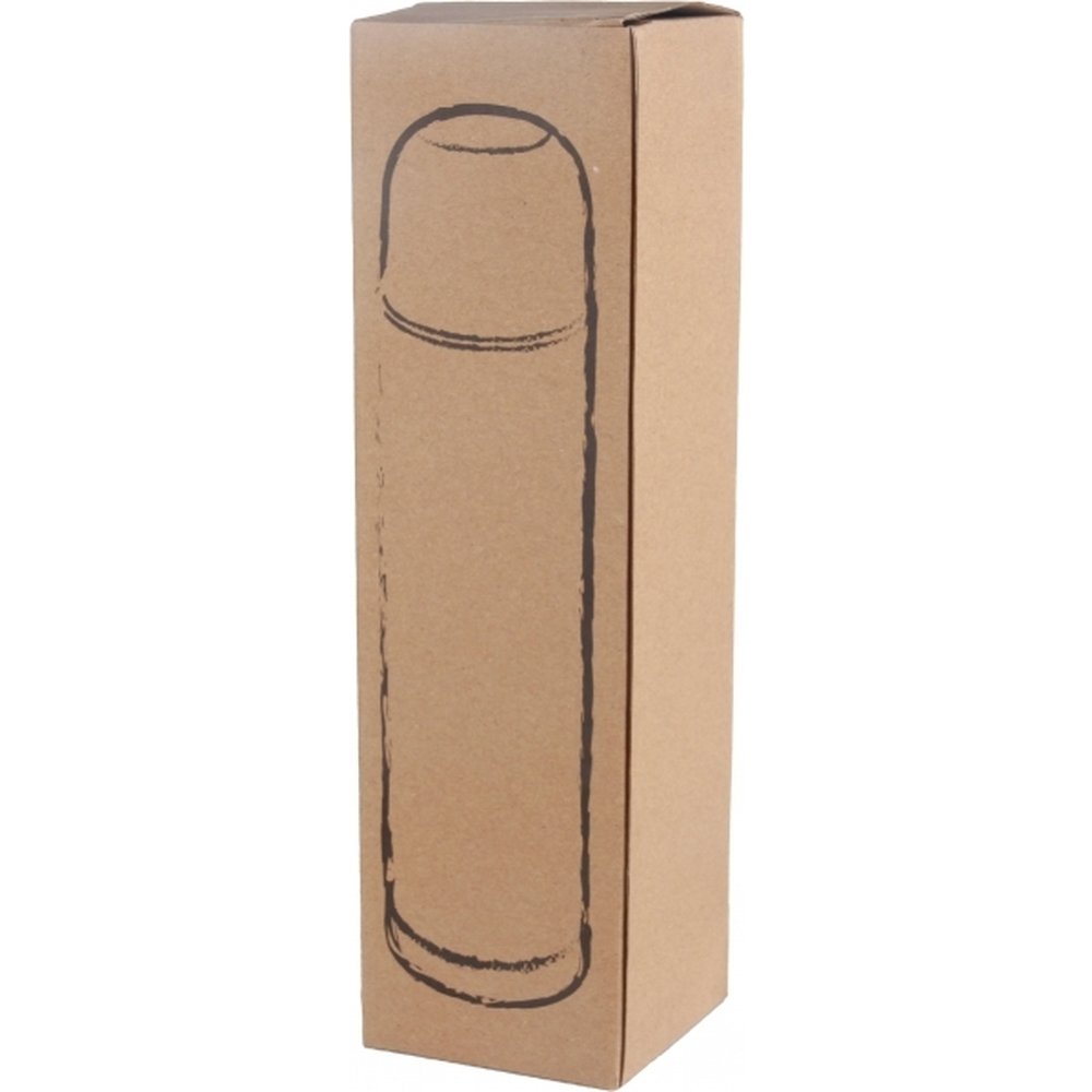 Stalowy termos CLEVELAND 500ml z kubkiem - z logo firmy - Termosy z nadrukiem logo | VEBI - zdjęcie 2
