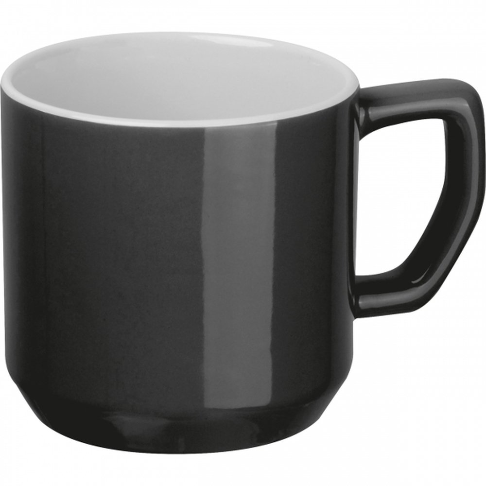 Kubek ceramiczny KYIV 330ml - pojemny i wytrzymały - Kubki z nadrukiem logo | VEBI