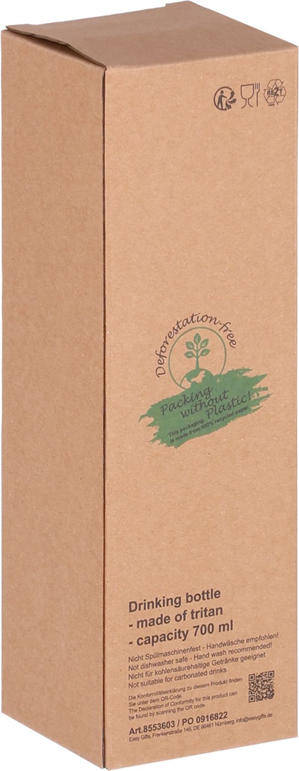Butelka tritanowa 700 ml YORK - Butelki i bidony z nadrukiem logo | VEBI - zdjęcie 18