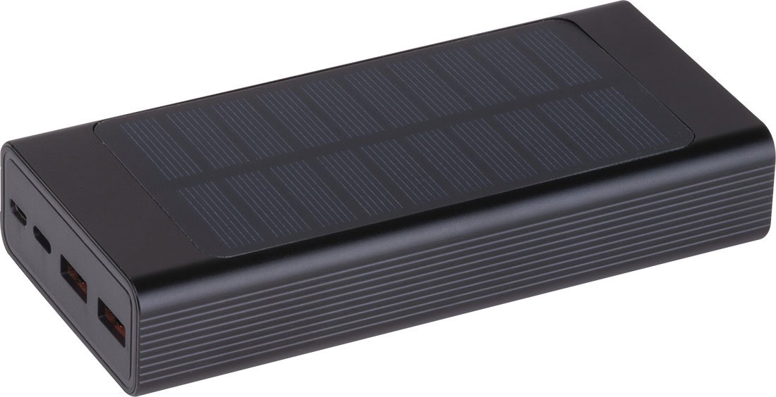 Power bank solarny 20 000 mAh TALLAHASSEE MoLu - Power banki z nadrukiem logo | VEBI - zdjęcie 2