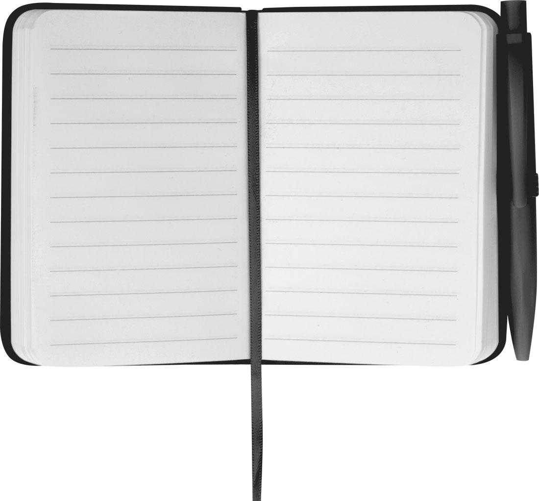 Notes A7 z długopisem SAN ANTONIO - Notatniki i notesy z nadrukiem logo | VEBI - zdjęcie 10