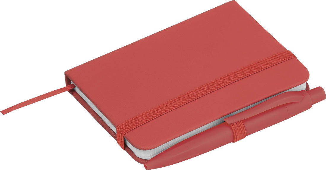 Notes A7 z długopisem SAN ANTONIO - Notatniki i notesy z nadrukiem logo | VEBI - zdjęcie 11