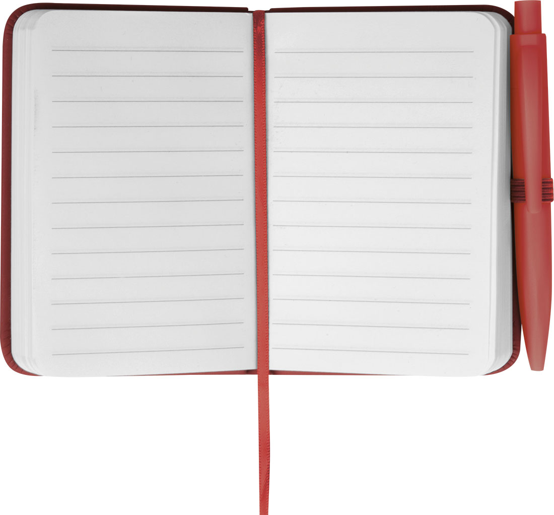 Notes A7 z długopisem SAN ANTONIO - Notatniki i notesy z nadrukiem logo | VEBI - zdjęcie 15