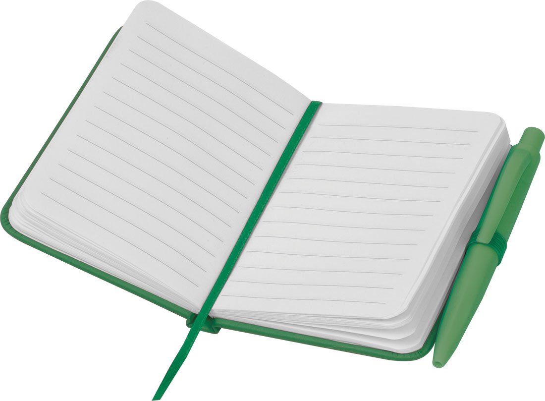 Notes A7 z długopisem SAN ANTONIO - Notatniki i notesy z nadrukiem logo | VEBI - zdjęcie 27