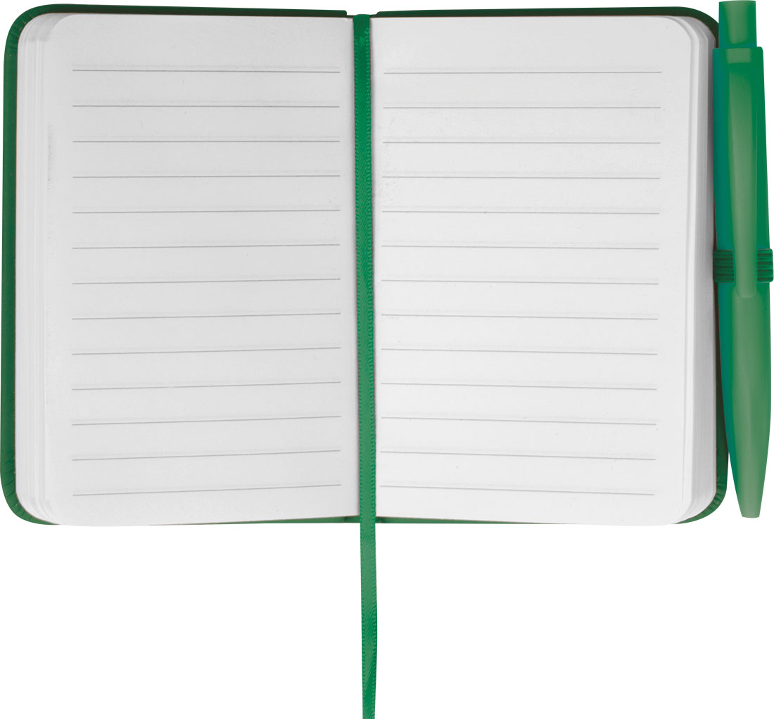 Notes A7 z długopisem SAN ANTONIO - Notatniki i notesy z nadrukiem logo | VEBI - zdjęcie 30