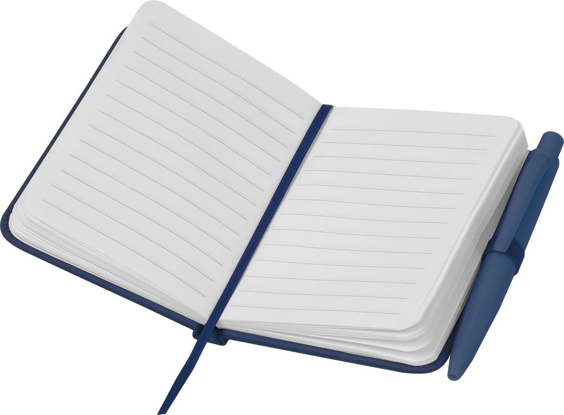 Notes A7 z długopisem SAN ANTONIO - Notatniki i notesy z nadrukiem logo | VEBI - zdjęcie 22