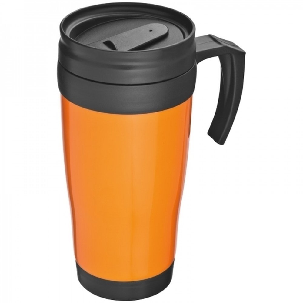 Kubek termiczny plastikowy 400ml z logo firmy - Kubki i butelki termiczne z nadrukiem logo | VEBI - zdjęcie 18