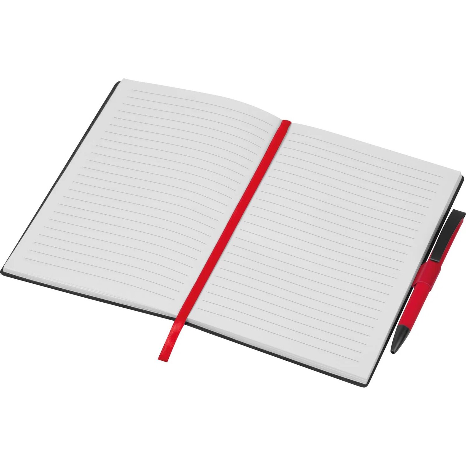 Notes A5 z długopisem – elegancja z recyklingu - Notatniki i notesy z nadrukiem logo | VEBI - zdjęcie 9