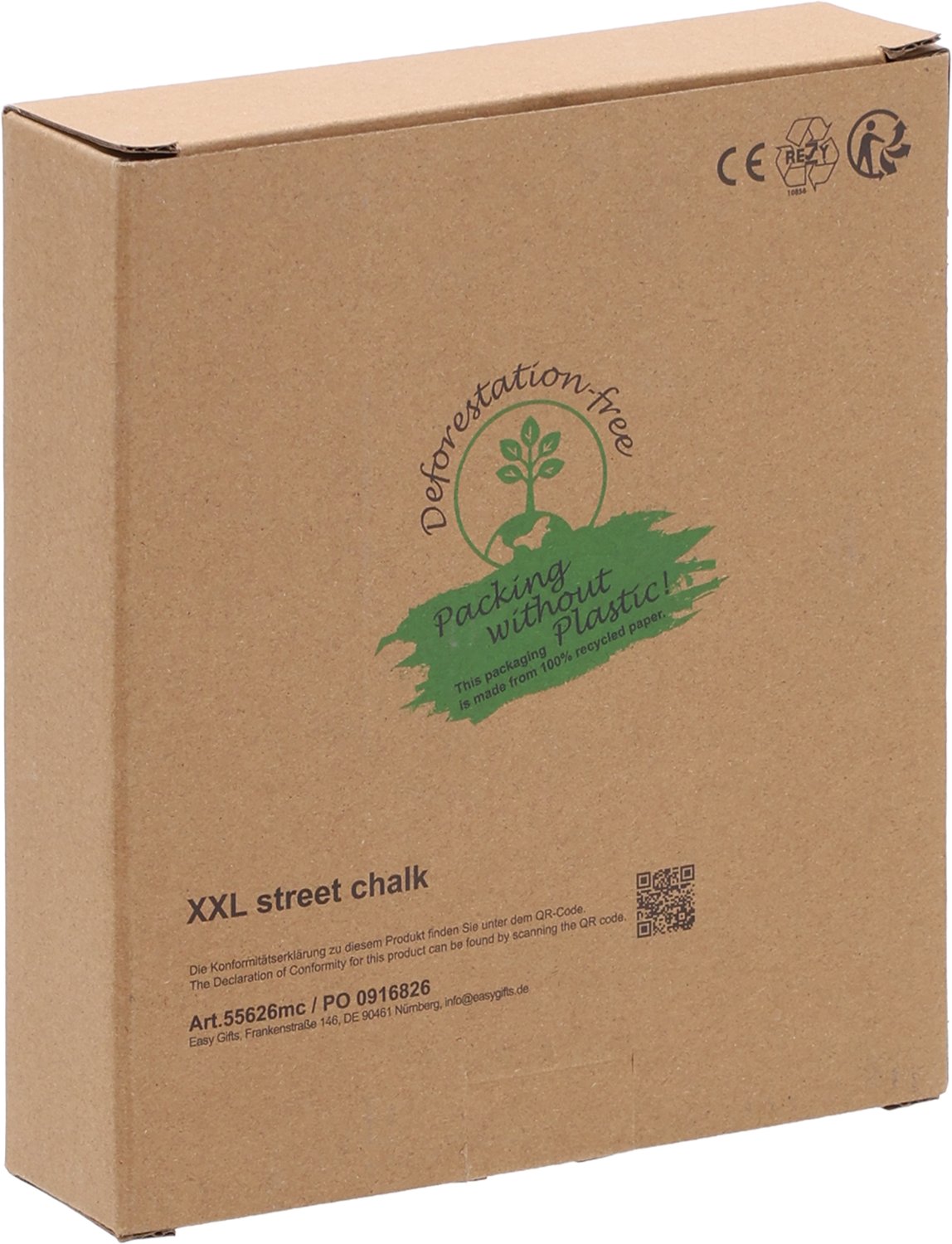Kreda XXL LOMMEL - Kredki, kredy, zakreślacze z nadrukiem logo | VEBI - zdjęcie 5