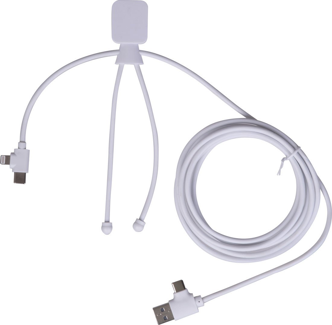 Kabel do ładowania ASHFORD - Kable z nadrukiem logo | VEBI