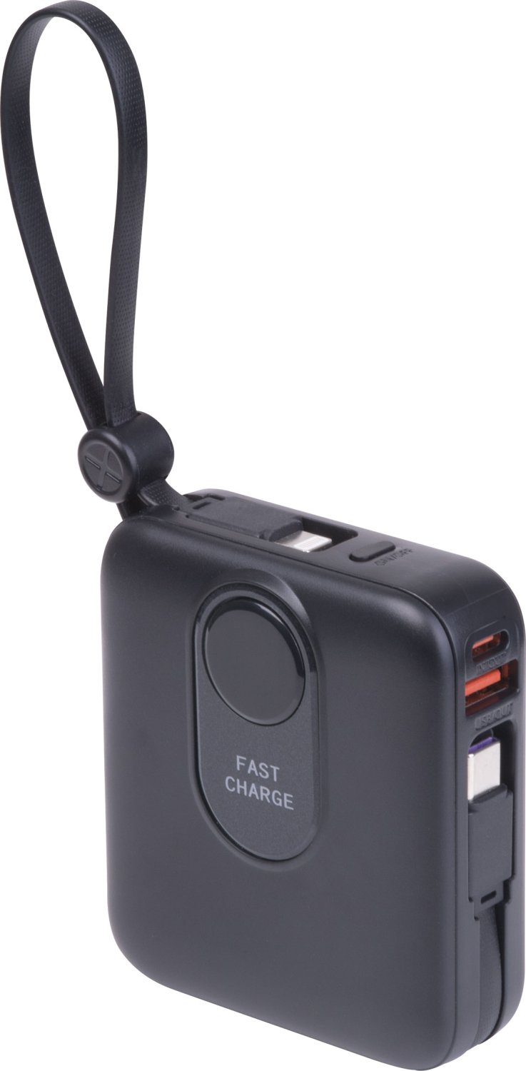 Power bank 10 000 mAh CALAIS - Power banki z nadrukiem logo | VEBI - zdjęcie 2